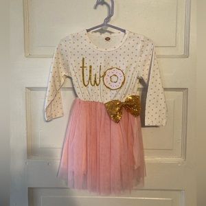 Toddler Girls “two” Birthday Dress size 2T